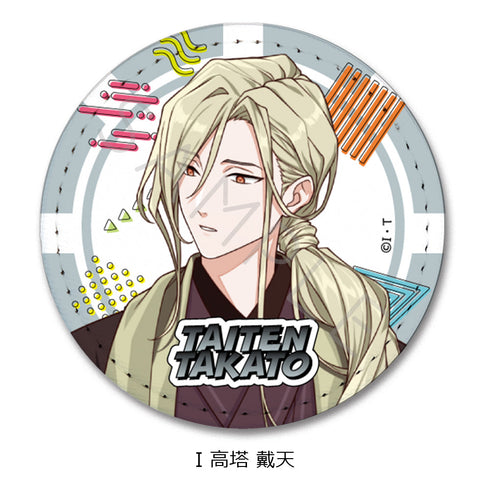 『ライドカメンズ』レザーバッジ(丸形) I 高塔戴天